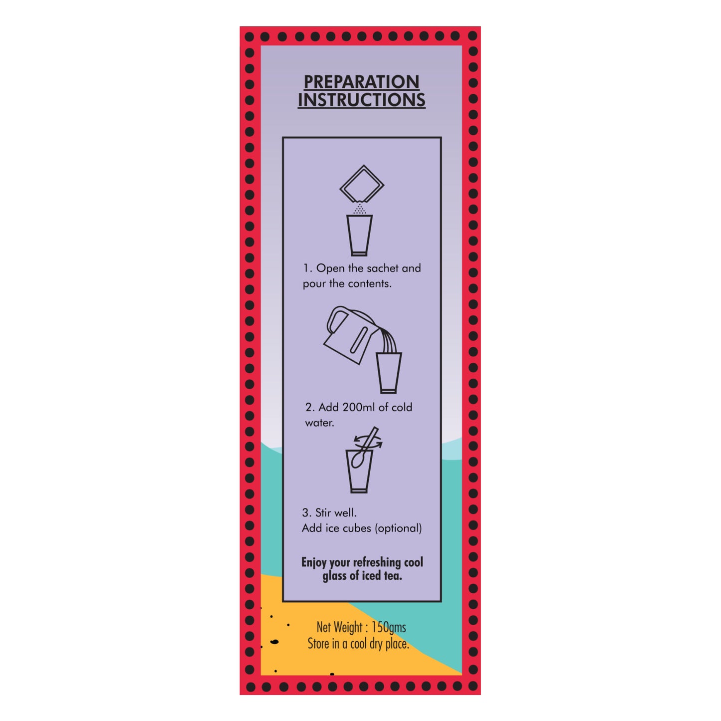 Instant Iced Tea: Beachy Litchi