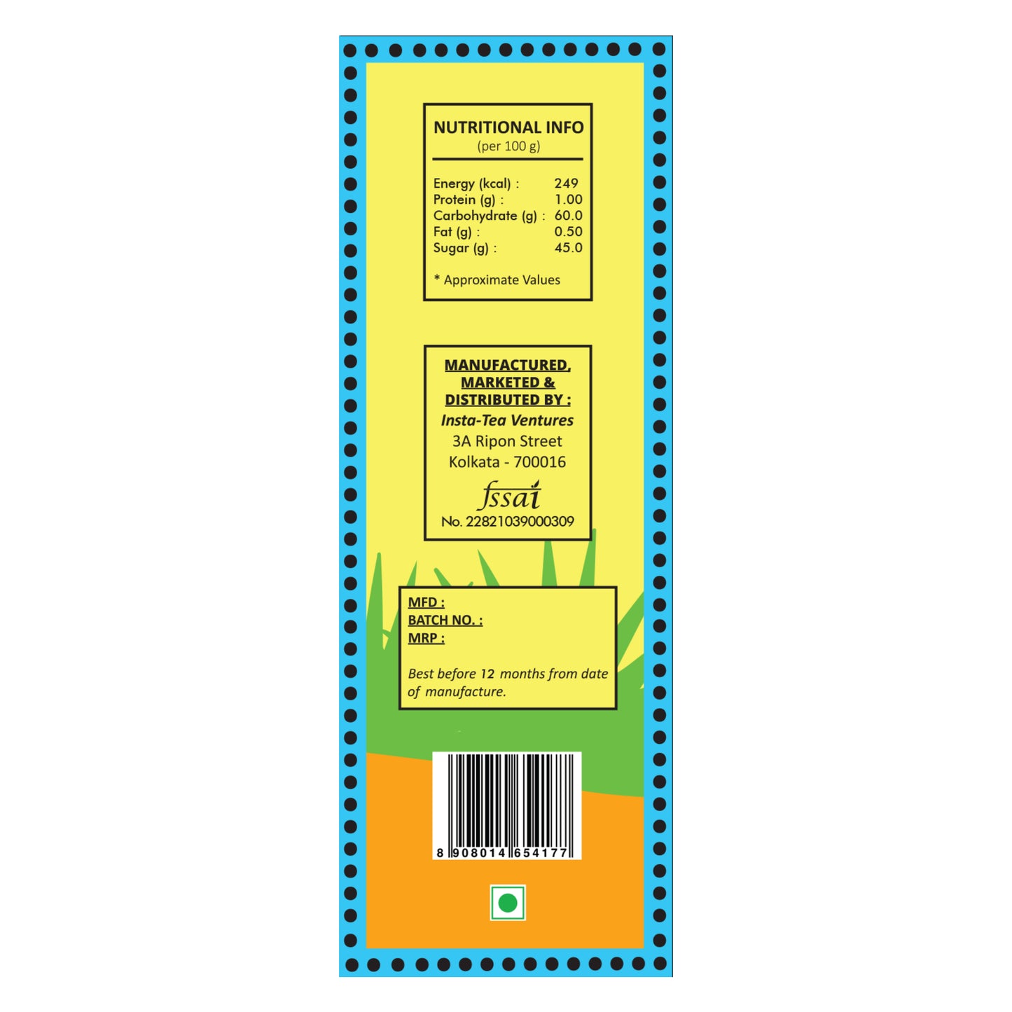 Instant Iced Tea: Tropical Pineapple