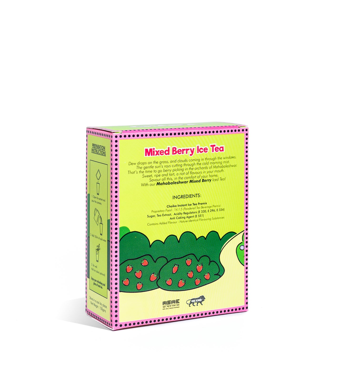 Instant Iced Tea: Mahabaleshwar Mixed Berry