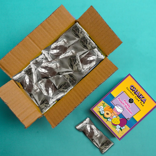 Instant Iced Tea: Pondy Peach & Passion Fruit Bulk Pack