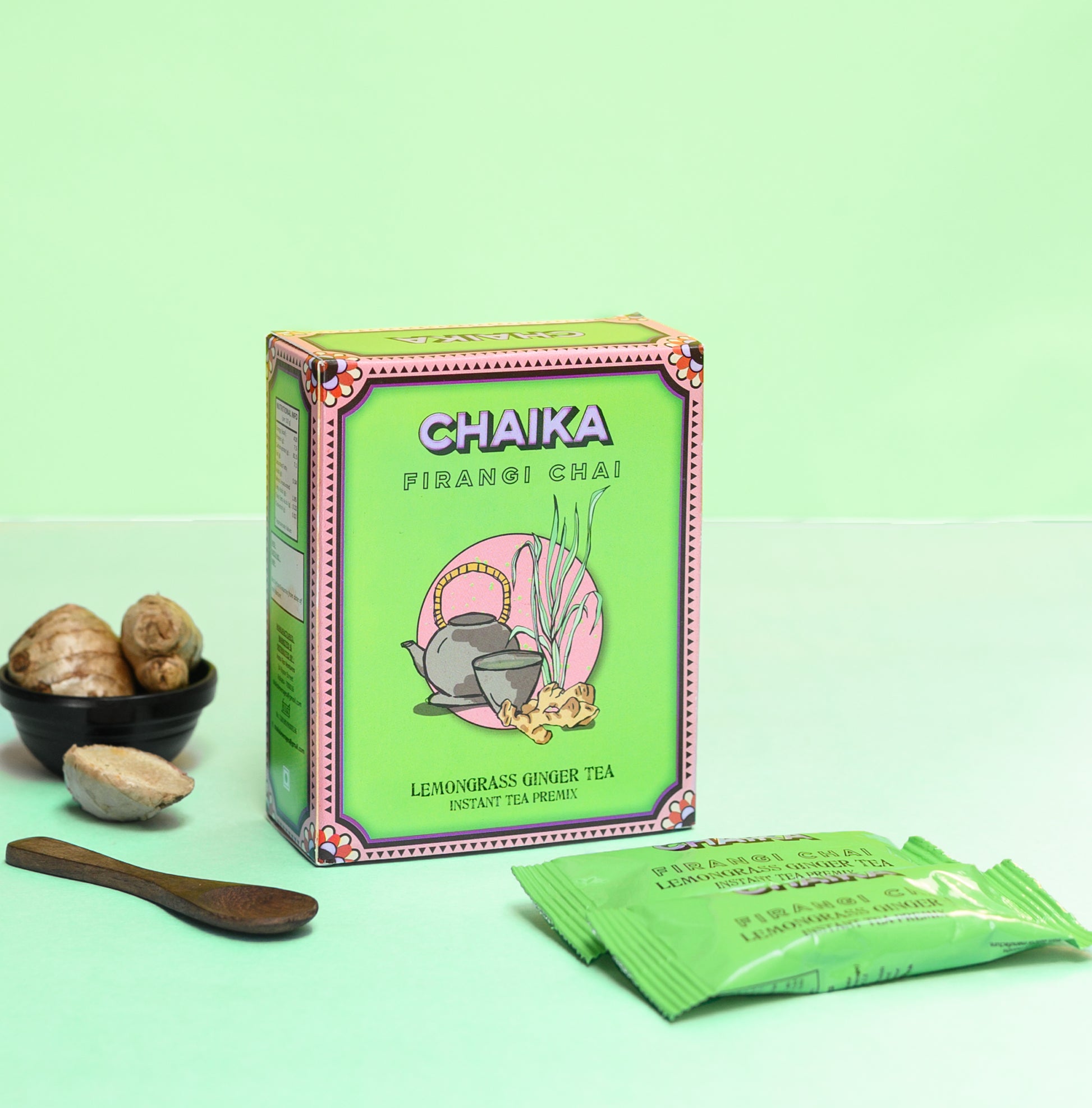 Instant Tea | Lemongrass Ginger Tea Premix | Chaika
