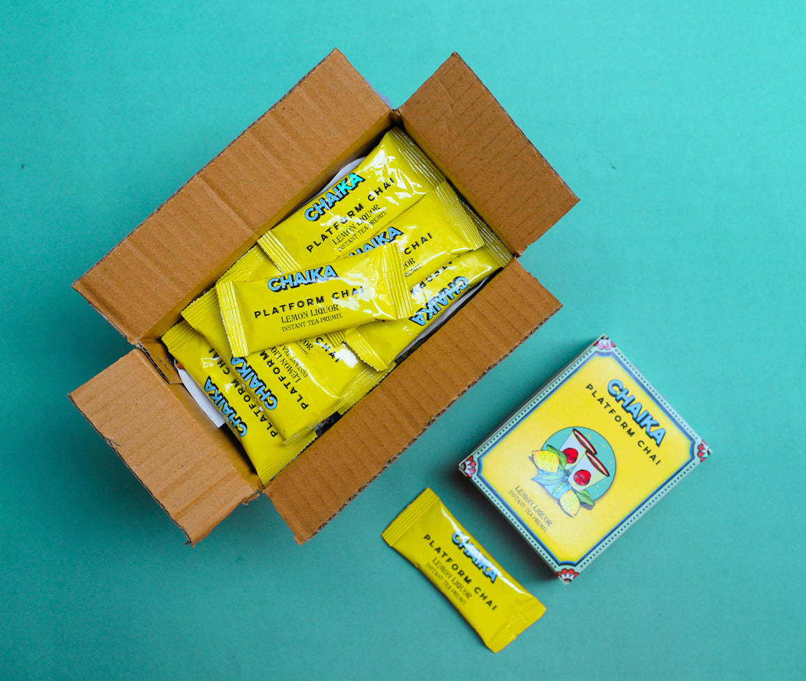 Premium Teas Packs for Gifting | Lemon LiquorTea Pack | Chaika